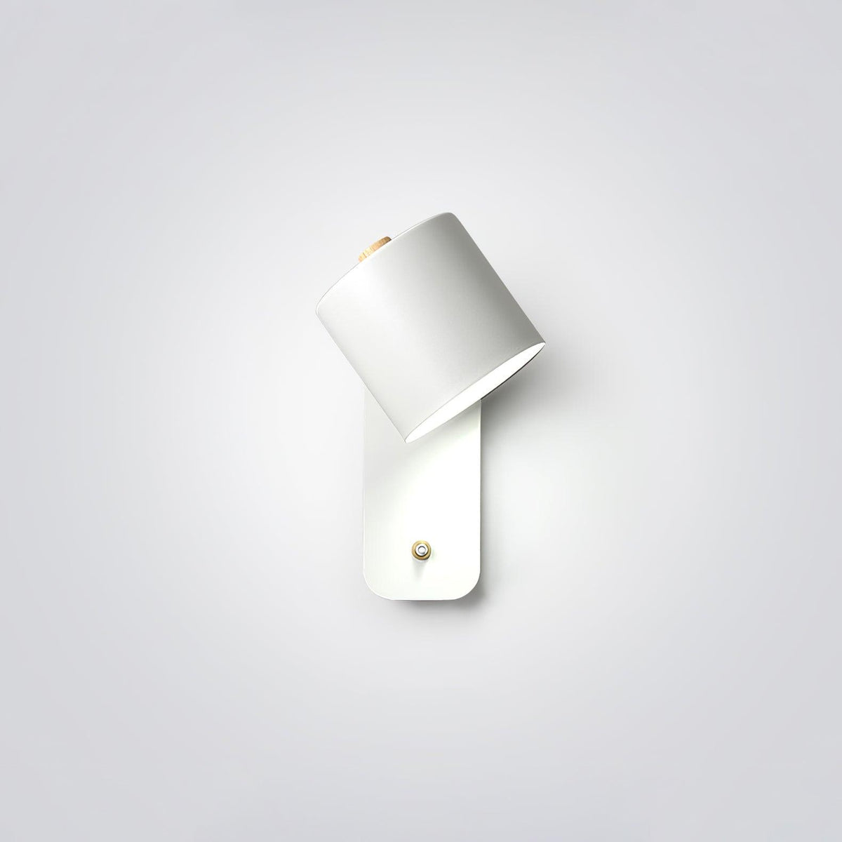 Rotatable Cylinder Plug In Wall Lamp