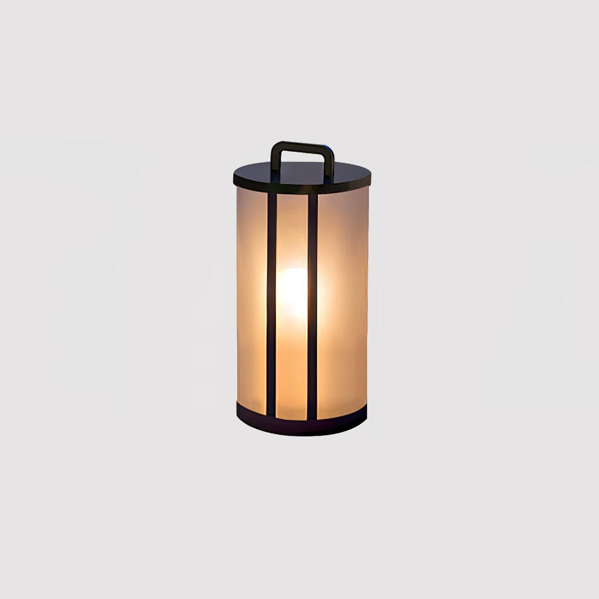 Round Pillar Acrylic Lantern Outdoor Lamp
