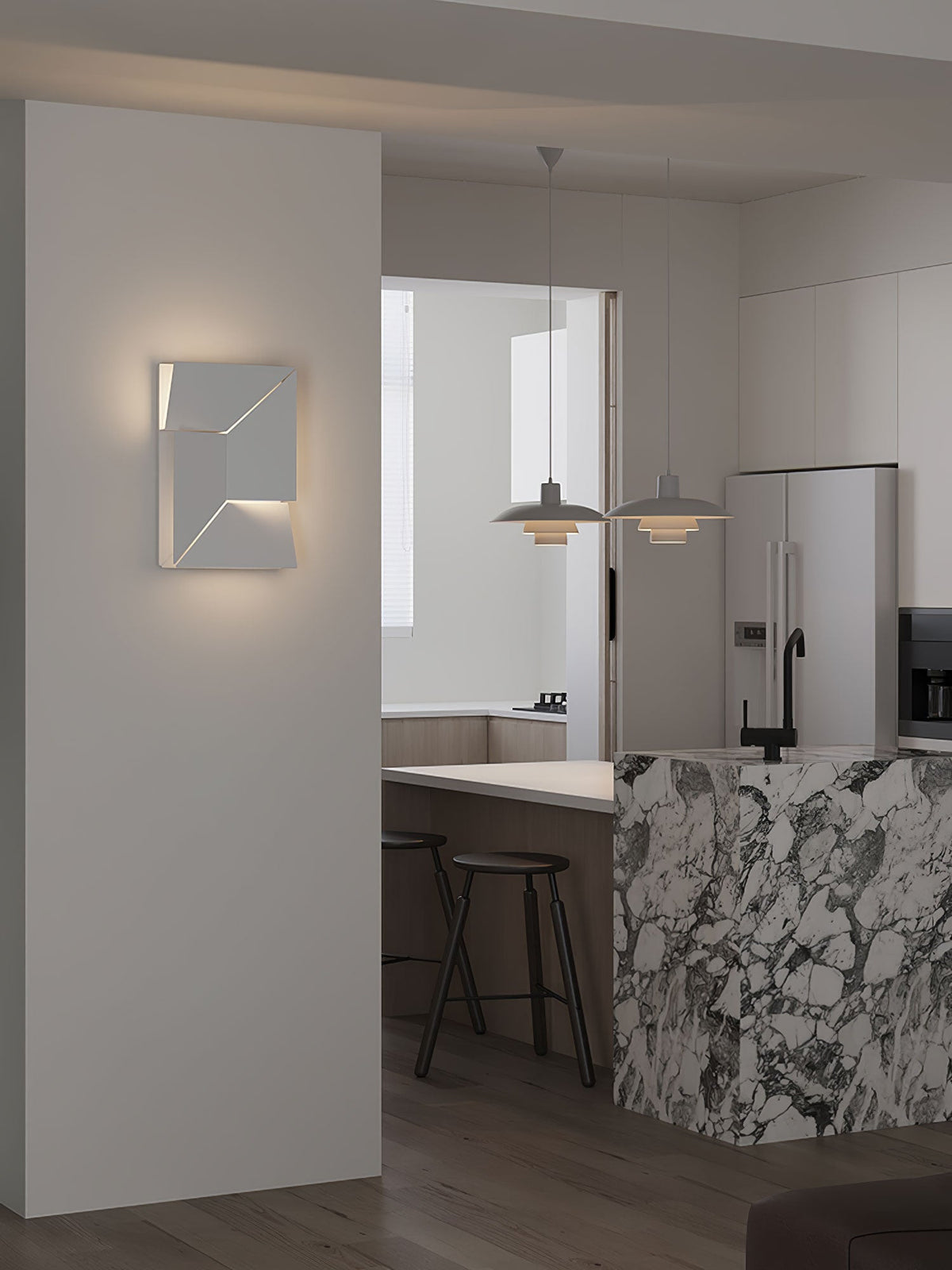 Shadows Charging Grand Sconce