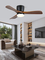 Aerodynamics Wooden Ceiling Fan Light 25027483
