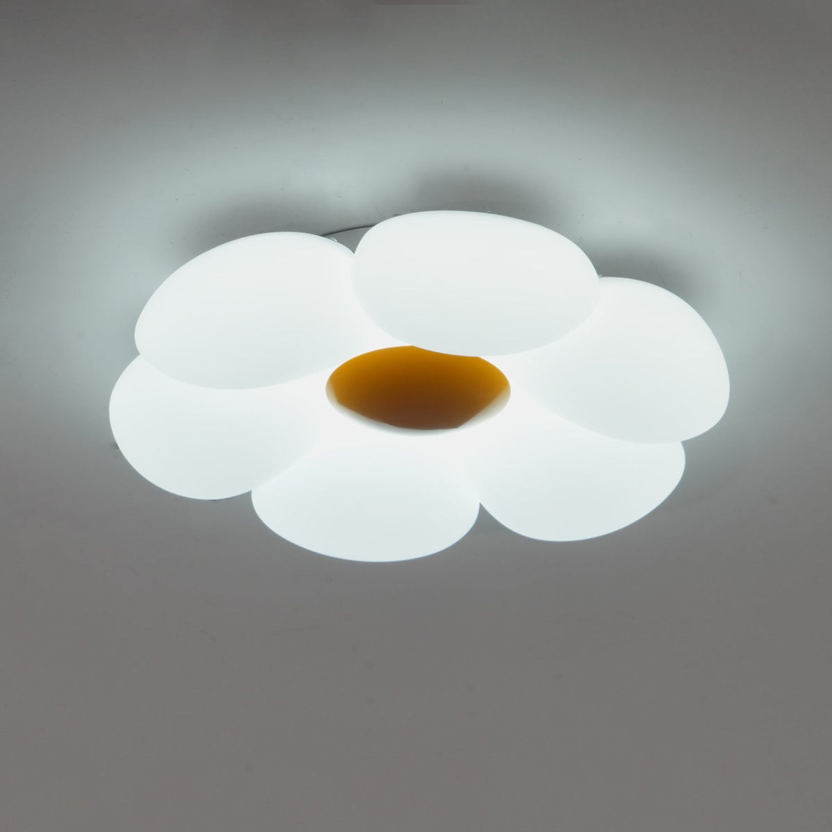 Six Leaf Flower Kids Room Ceiling Lamp