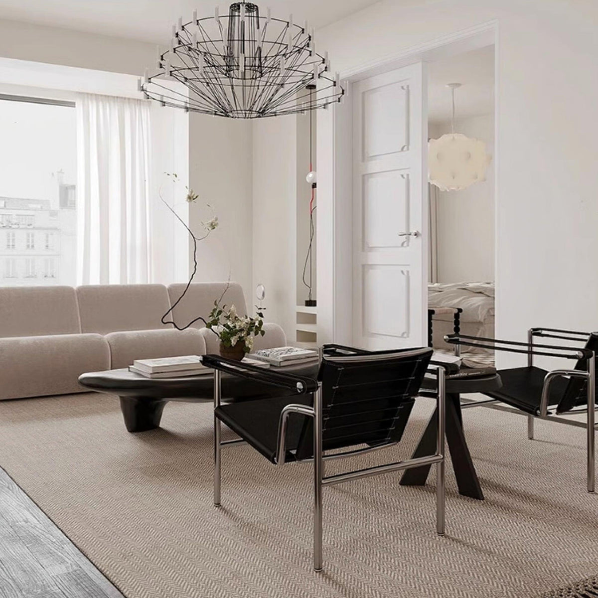 Sky Ballet Ceiling-Mounted Chandelier Elect