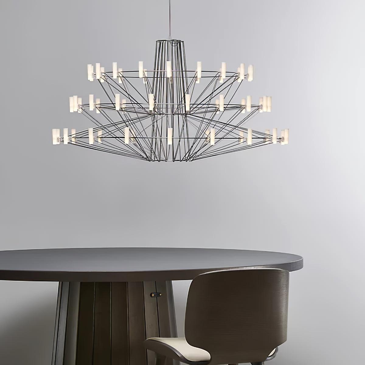 Sky Ballet Ceiling-Mounted Chandelier Elect