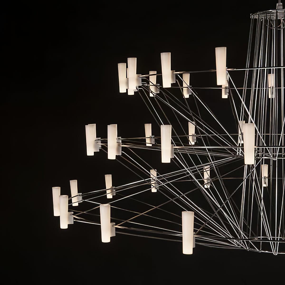 Sky Ballet Ceiling-Mounted Chandelier Elect