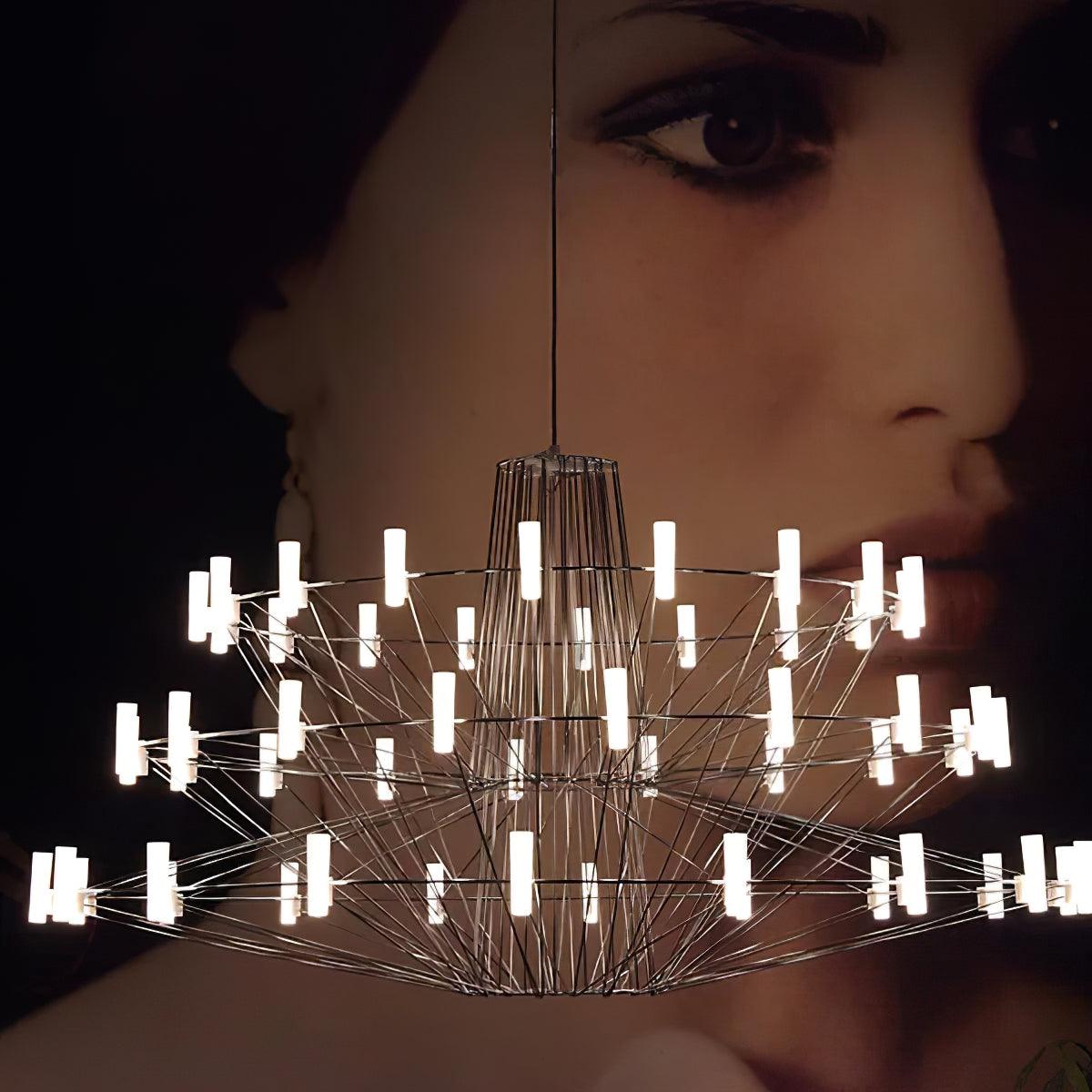 Sky Ballet Ceiling-Mounted Chandelier Elect
