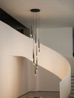 diy-slender-cone-chandelier