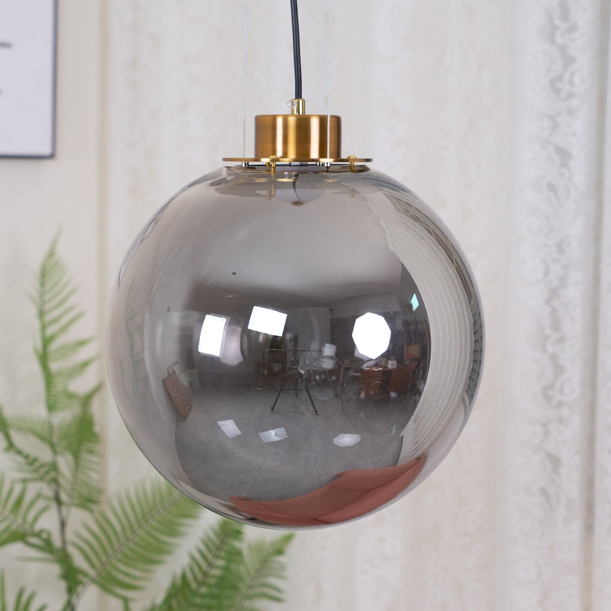 Handcrafted Soap Ball Pendant Ligh