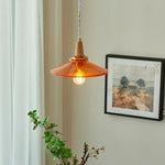 stilbon-nordic-creative-umbrella-orange-glass-pendant-light