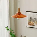 stilbon-nordic-creative-umbrella-orange-glass-pendant-light