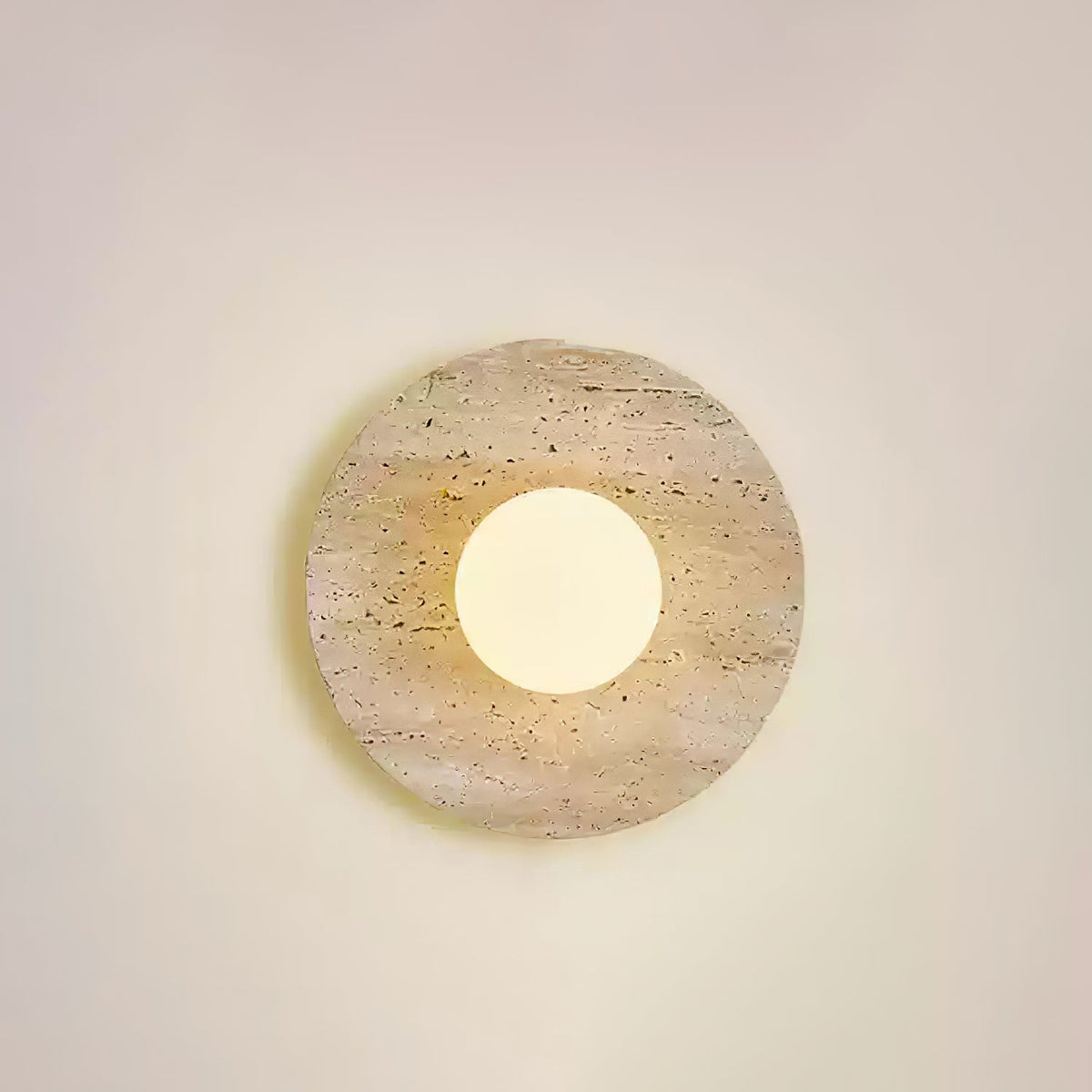 Stone Eclipse Plug In Wall Light