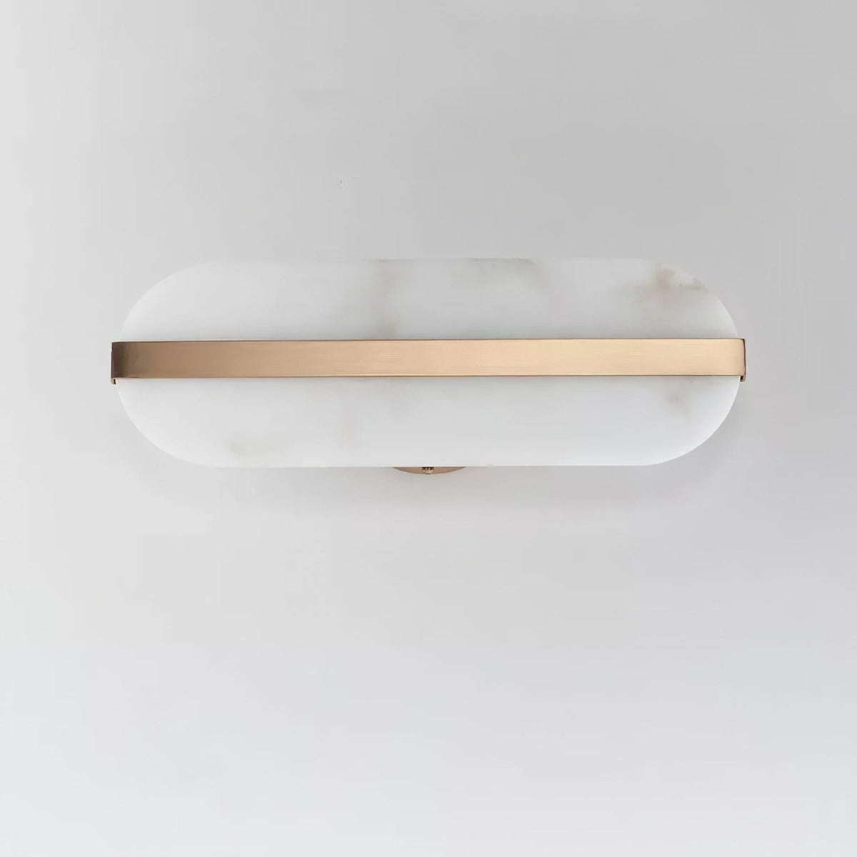 Alabaster Stone Wall Sconce with LED Illumina
