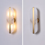 Alabaster Stone Wall Sconce with LED Illumina