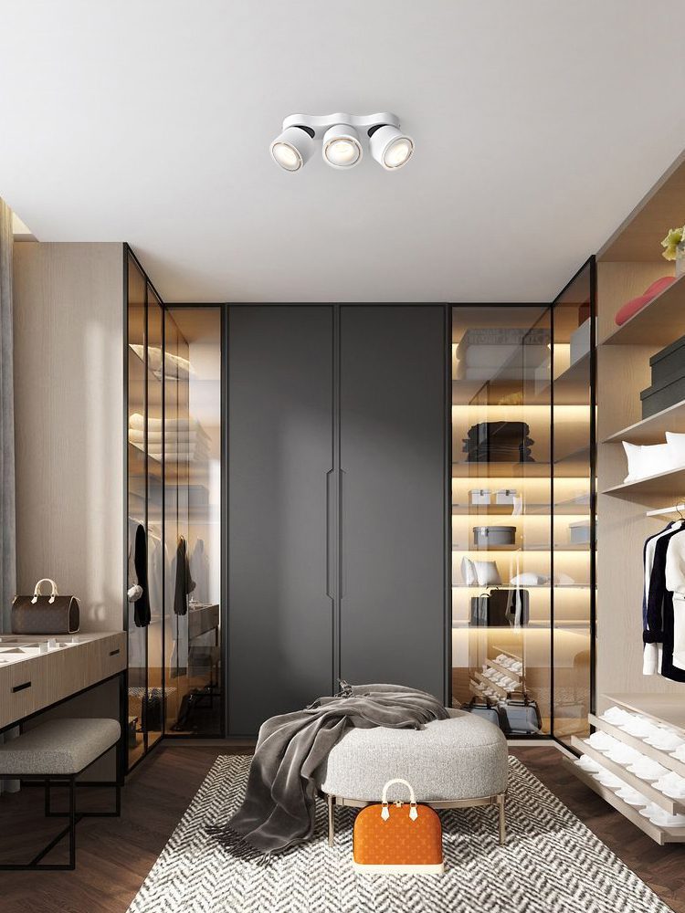 Threerotating Folding Ceiling Lamp