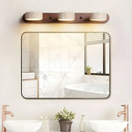 Travertine Duo Wood Wall Light 1