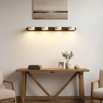 Travertine Duo Wood Wall Light 1