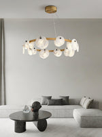 Trinidad Alabaster Chandelier