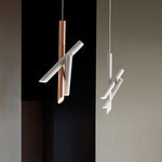 Tubular Glass Pendant Light