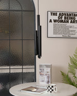 Tubular Glass Pendant Light