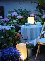 Twilight Lantern Portable Rechargeable Dining Lamp for Outd