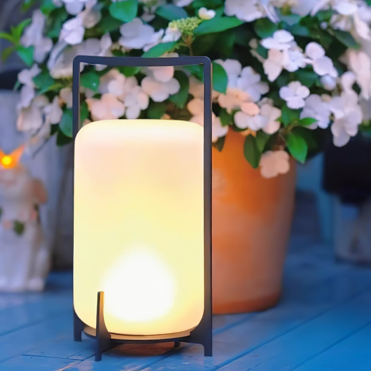 Twilight Lantern Portable Rechargeable Dining Lamp for Outd