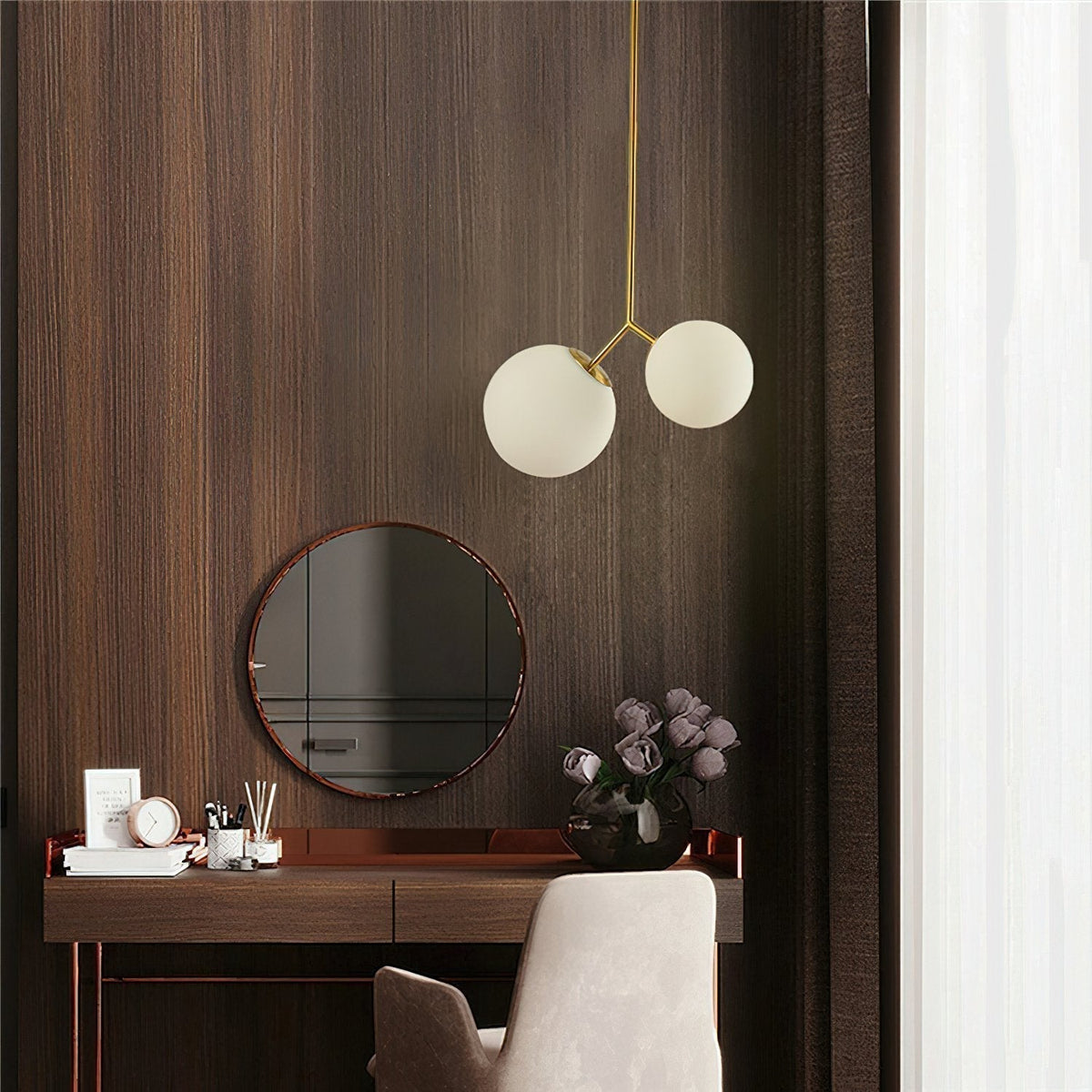 Twisted Pendant Light Fixtu