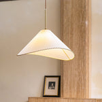 Twisted Shade Pendant Lamp