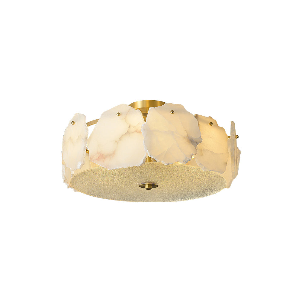 Valeria Alabaster Flush Mount Ceiling Lamp