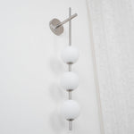 Vertical Globe Wall Lamp