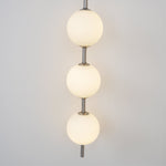 Vertical Globe Wall Lamp