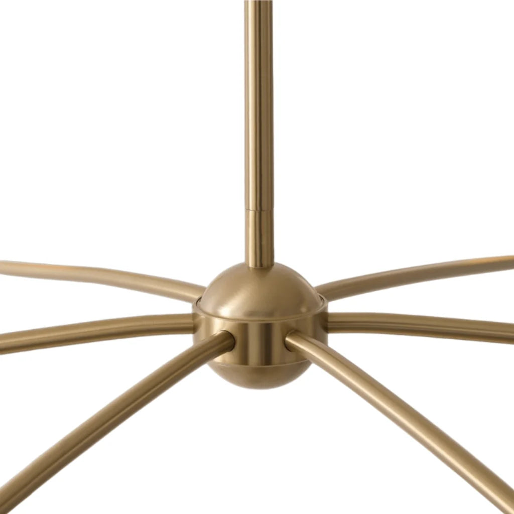 vintage-arc-arm-multi-heads-fabric-chandelier