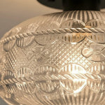 vintage-floral-pattern-glass-ceiling-light