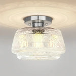 vintage-pattern-glass-flush-ceiling-light
