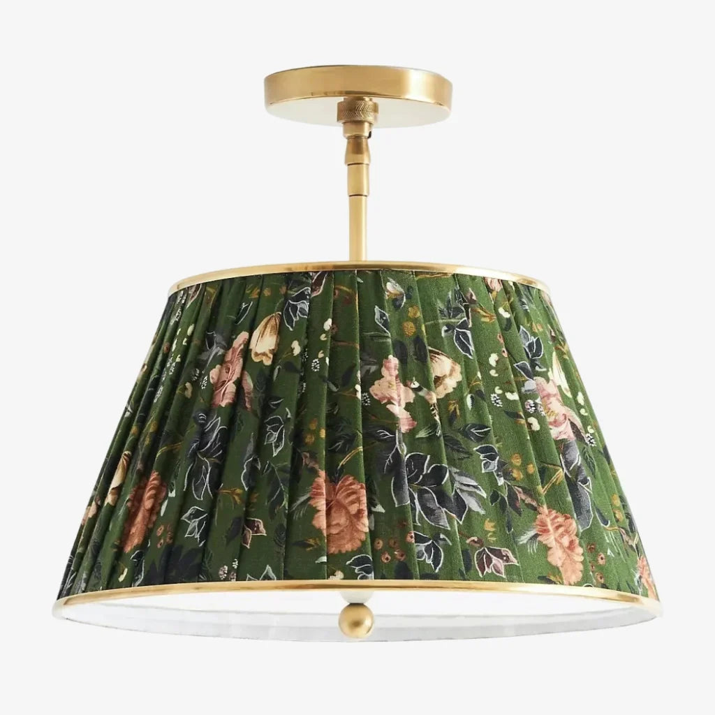 yarina-vintage-pleated-printed-fabric-ceiling-light