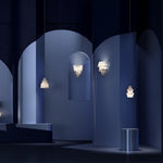 White Alabaster Pendant Light