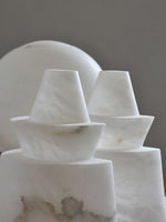 White Alabaster Pendant Light