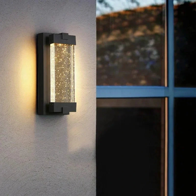 xylia-modern-bubble-crystal-outdoor-wall-lamp