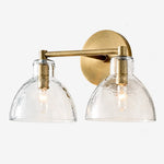 antique-brass-recycled-glass-wall-sconce-indoor-for-bathroom