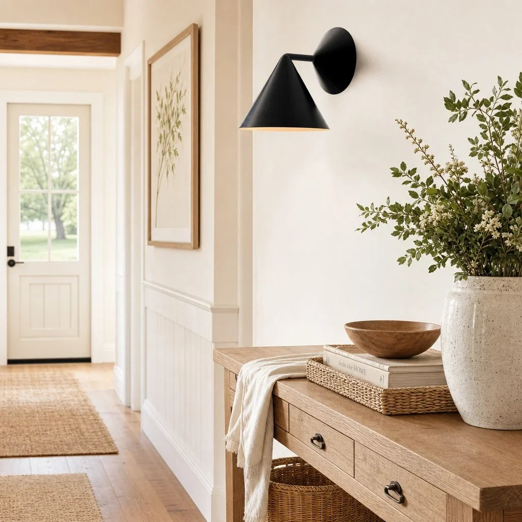 modern-elegant-cone-shade-wall-sconce