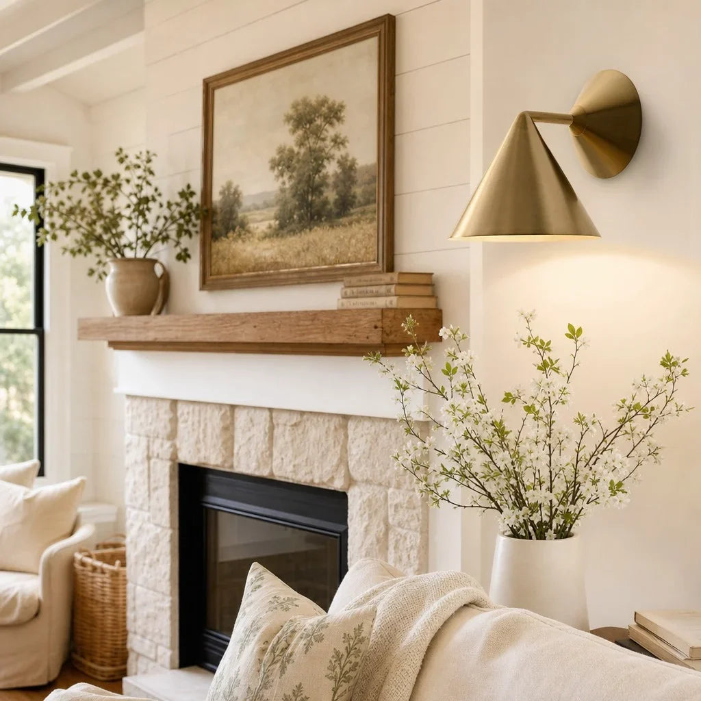 modern-elegant-cone-shade-wall-sconce
