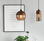 nordic-woody-metal-pendant-led-light-with-tea-colored-glass-shade
