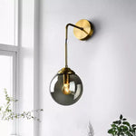 shiny-led-globe-wall-light-in-industrial-loft-style-dangling