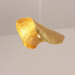 Hammered Brass Hanging Pendant Light