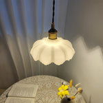white-opaline-glass-lotus-flower-pendant-led-light-with-brushed-brass-lamp-holder-in-vintage-style