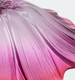 violet-glass-sunflower-pendant-led-light-in-vintage-style