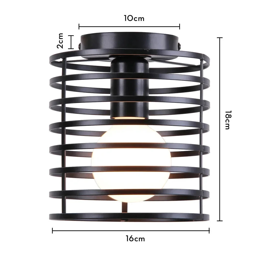 retro-industrial-metal-frame-ceiling-light-for-porch-hallway-kitchen-bathroom-69ui9501