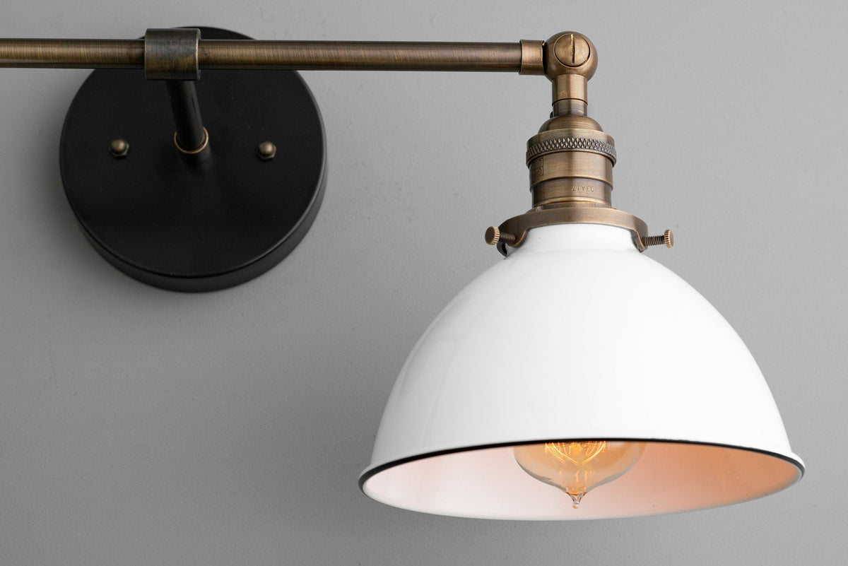 farmhouse-vanity-white-shade-light-wall-light-fixture-industrial-lighting-antique-brass-rustic-vanity-light