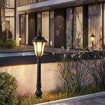 Classic Outdoor Waterproof Landscape Decorative Lighting Post Light For Villa Lawn