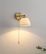 ribbed-ceramic-wall-light-in-lantern-ball-shape