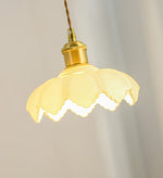 white-opaline-glass-lotus-flower-pendant-led-light-with-brushed-brass-lamp-holder-in-vintage-style