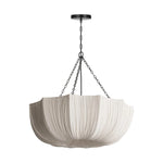willy-vintage-linen-fabric-bowl-pendant-light